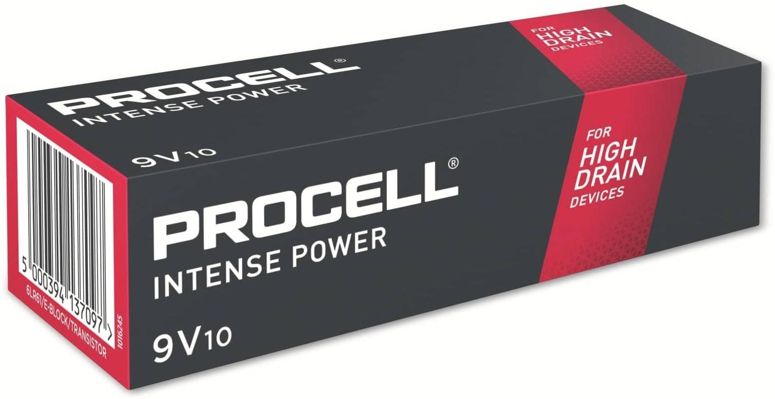 Duracell Procell Alkaline Intense Power 9V