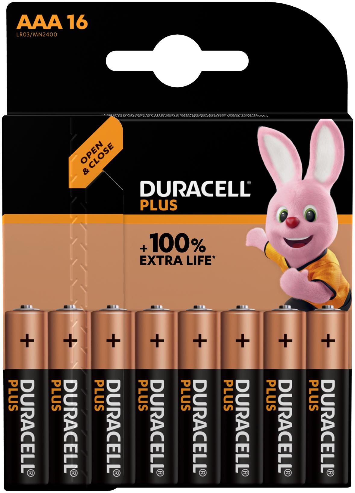 Duracell Plus-AAA CP16