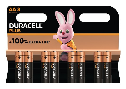 Duracell Plus Alkaline Batterie