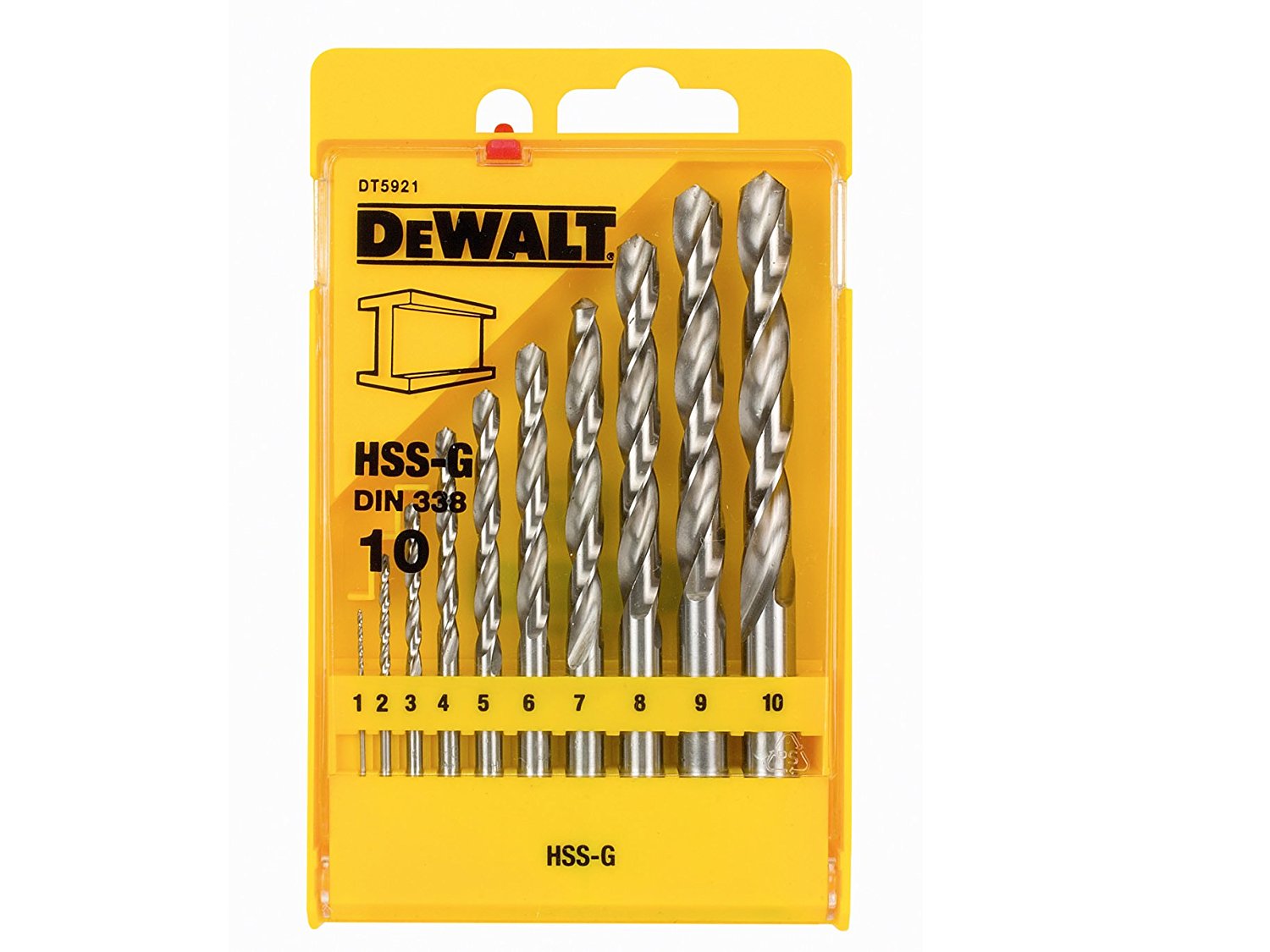 DeWalt HSS-G MetallForet Set 13 pièces