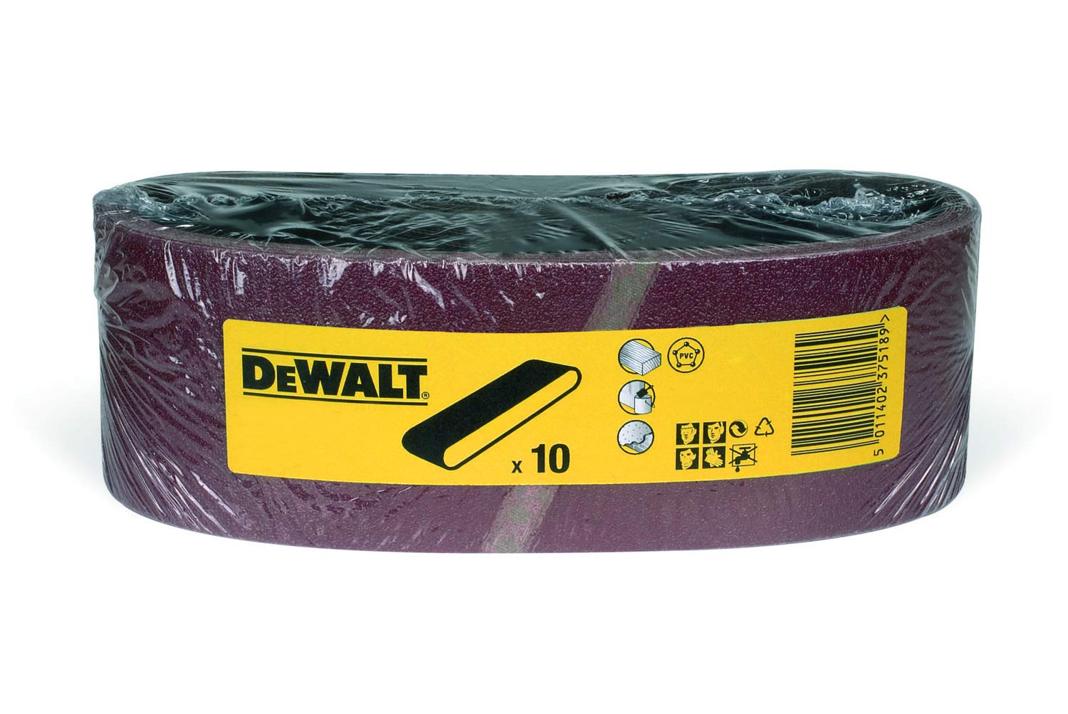 DeWalt DEWALT Schleifband 75x533mm K100 10Stk