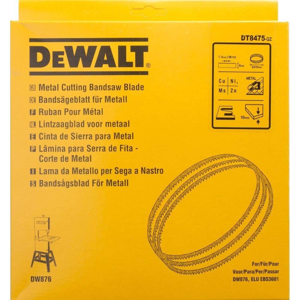DeWalt DEWALT Bandsaegebl 2215x6x0,6mm 1,4mm