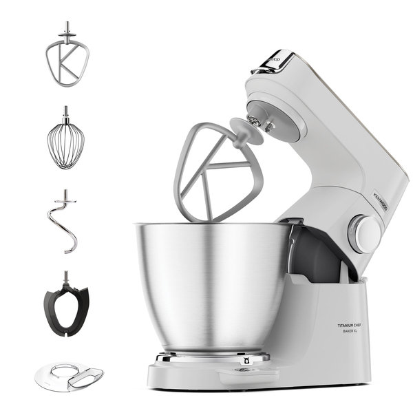 Kenwood Titanium Chef Baker XL Küchenmaschine KVL65.001WH
