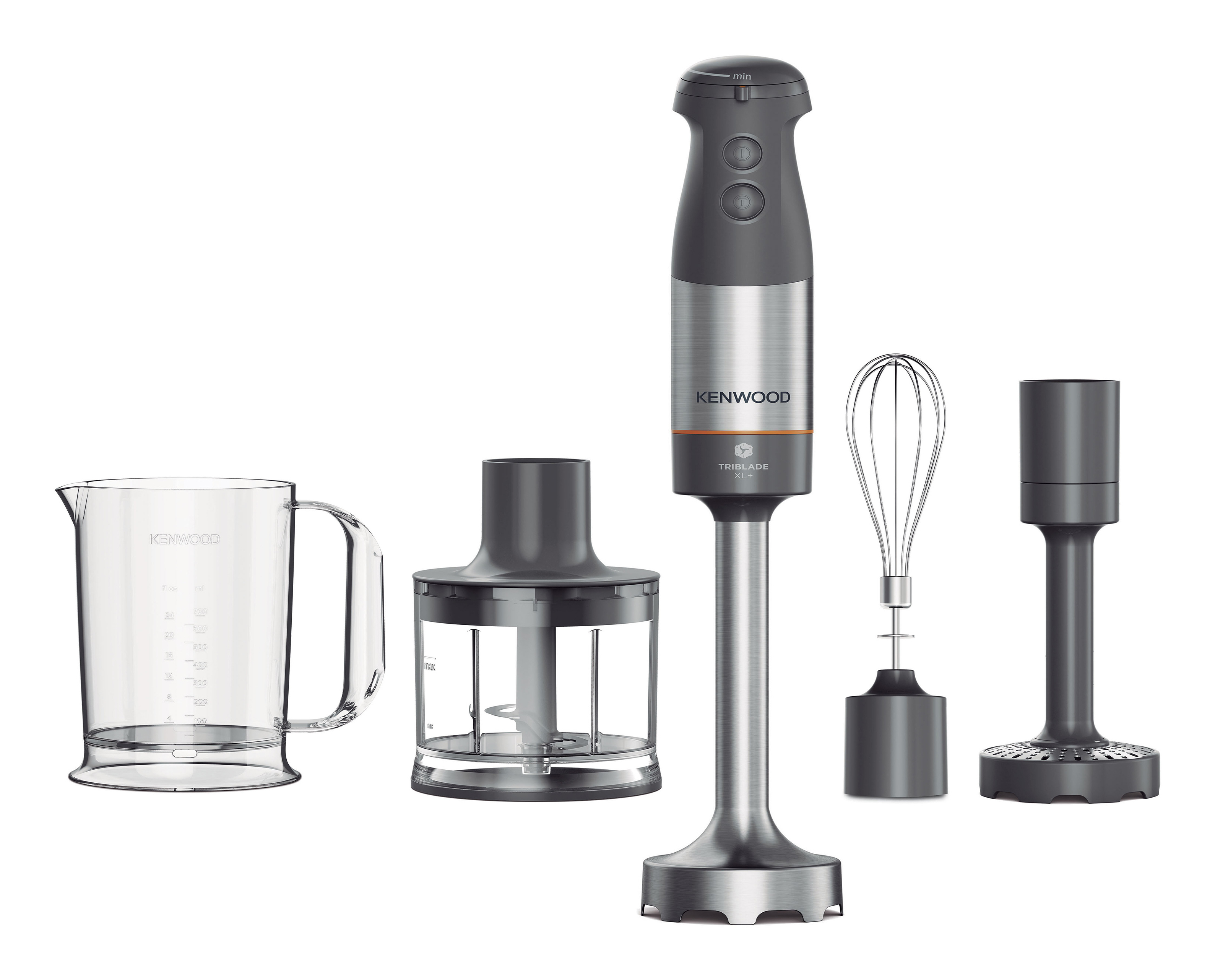 Kenwood 1000W VARIABELE SNELH + TURBO METALEN VOET/BEHUIZING GARDE PUREESTAMPER0 5L HAKMOLEN