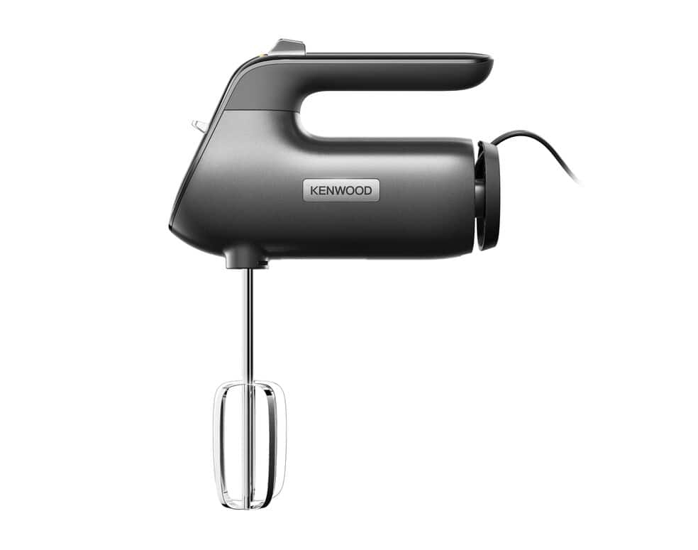 Kenwood 650W STILLE MOTOR VARIABLE SPEED + PULSE KLOPPERS DEEGHAKEN SLOW SPEEDSTART SOFT GRIP HENDEL ZWART