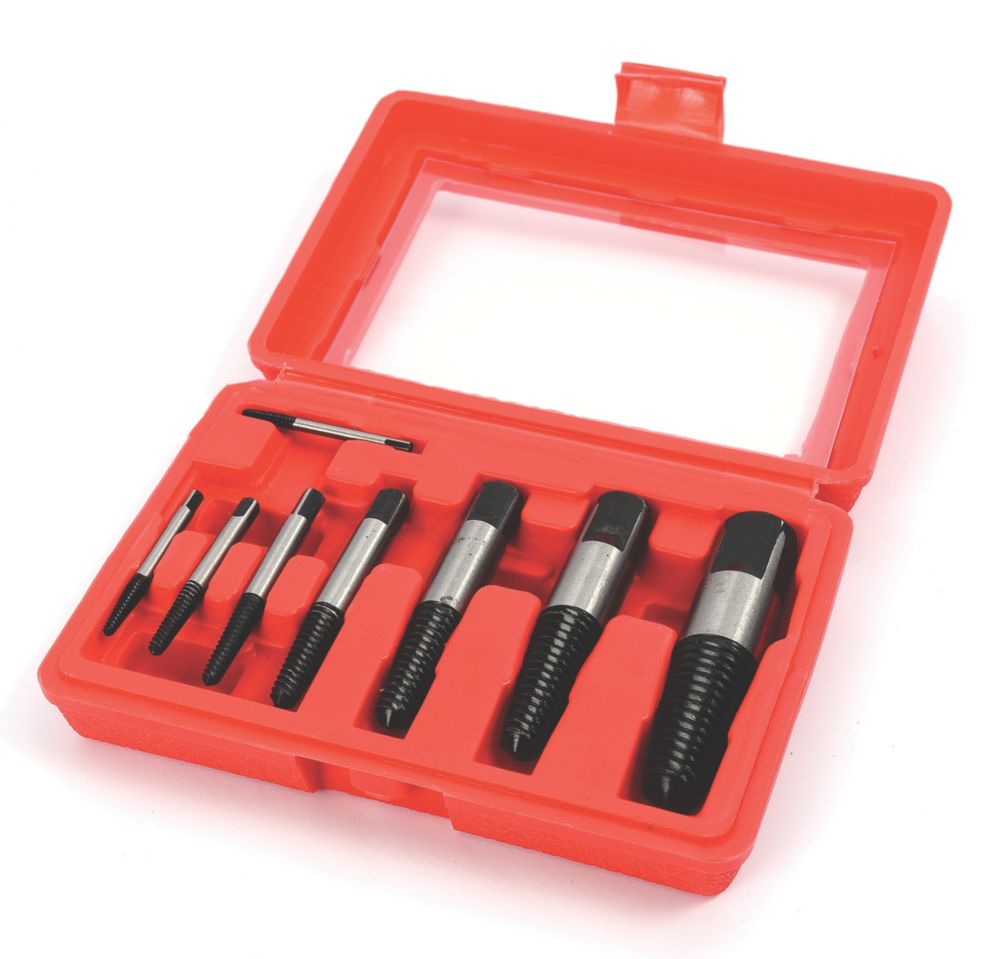 Hilka Pro-Craft Coffret de 8 extracteurs de vis endommagées Pro-Craft Hilka