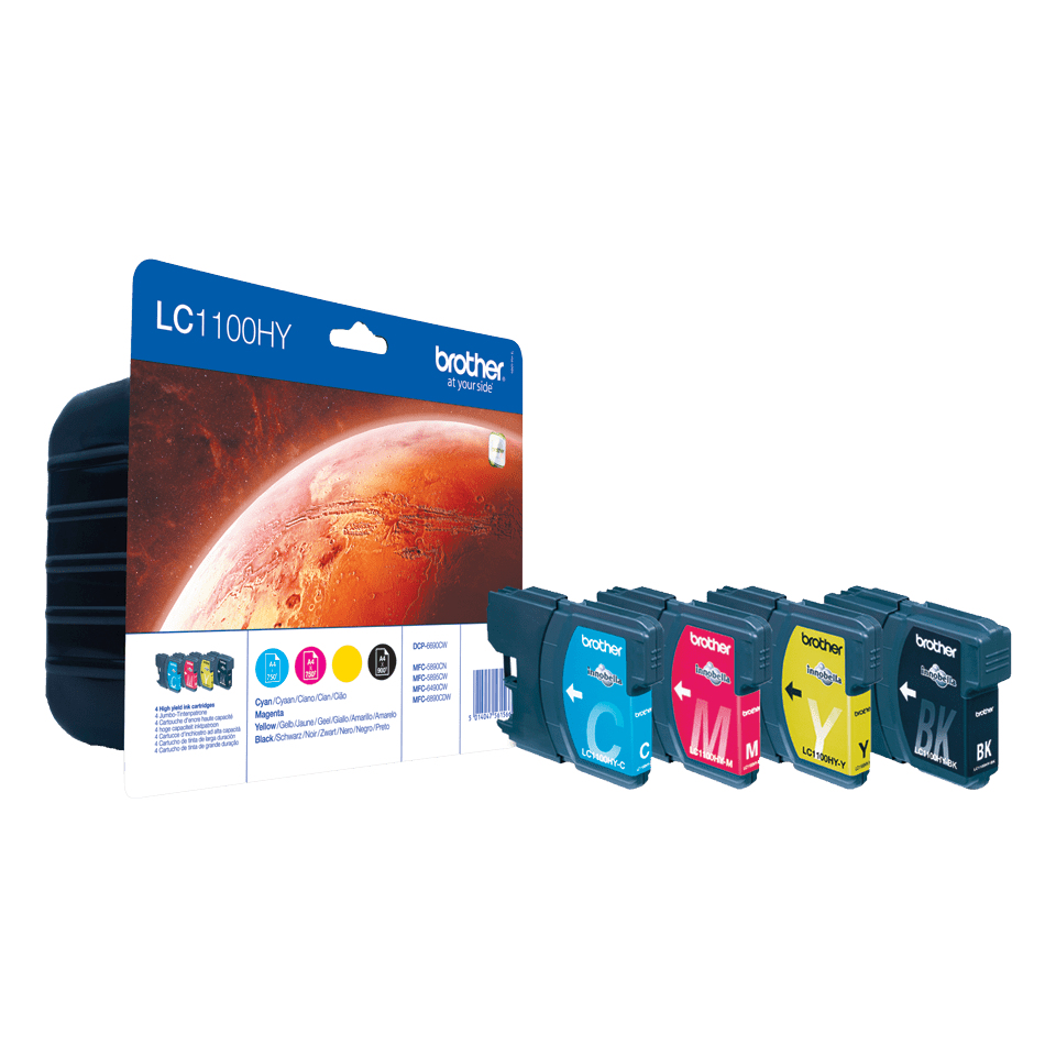 BROTHER LC1100HY Brother Pack de 4