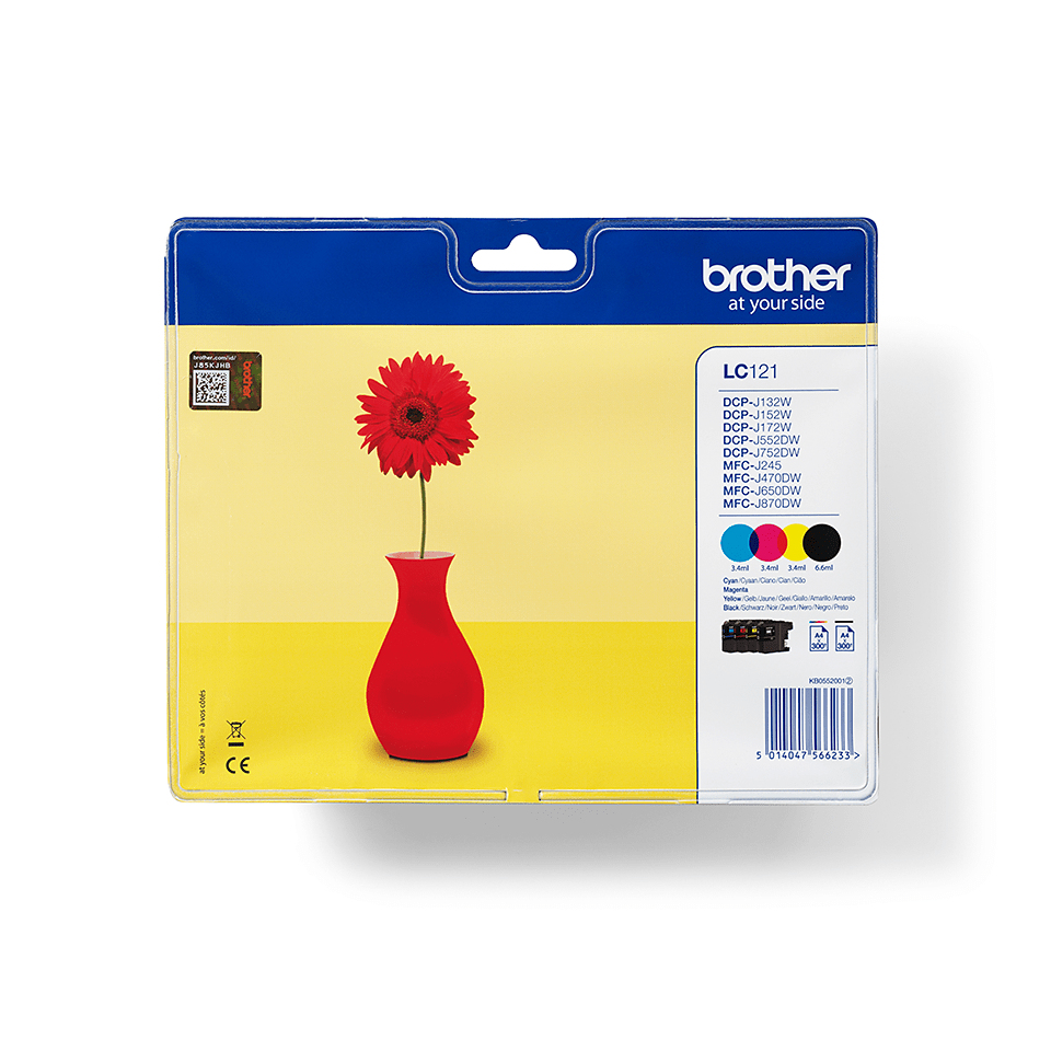 BROTHER Valuepack LC121