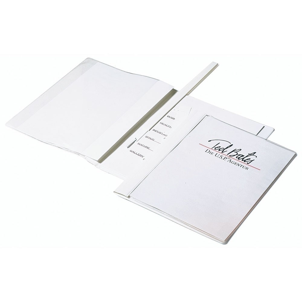 Durable DURABLE Angebotshefter Duraplus de Luxe weiß