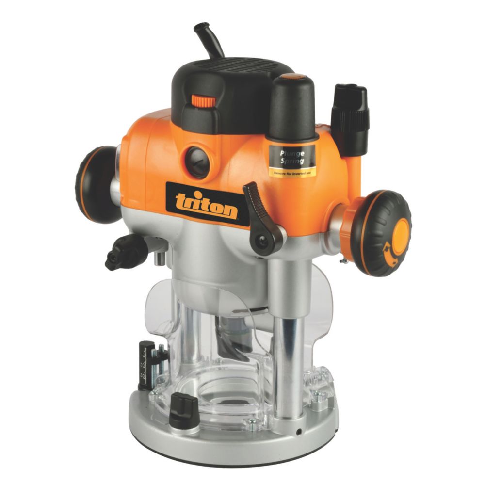 Triton Electical Défonceuse de précision bi-mode plongeante filaire 240V Triton TRA001 2400W