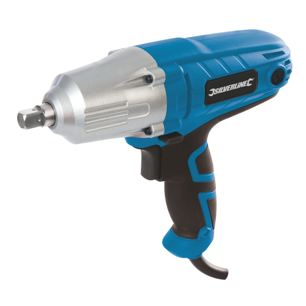 Silverline Clé à choc filaire 593128 400W