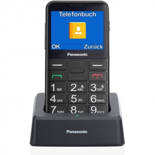 Panasonic KX-TU155 Téléphone portable pour seniors Noir