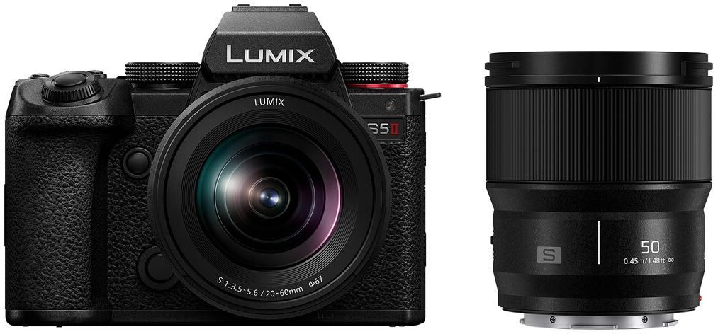 Panasonic Lumix S5 Mark II + S 20-60mm f/3.5-5.6 + S 50mm f/1.8