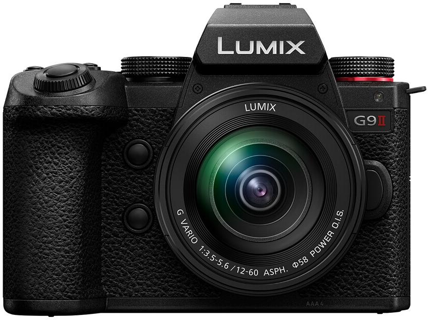 Panasonic Appareil photo Hybride Lumix G9II noir + Optique Lumix 12-60mm F3.5-5.6