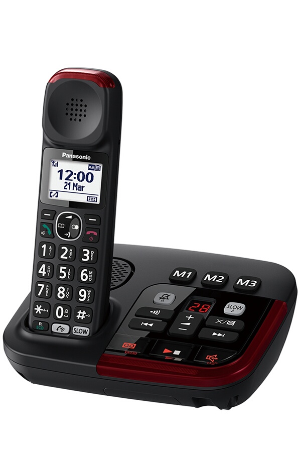 Panasonic Telephone fixe sans fil noir