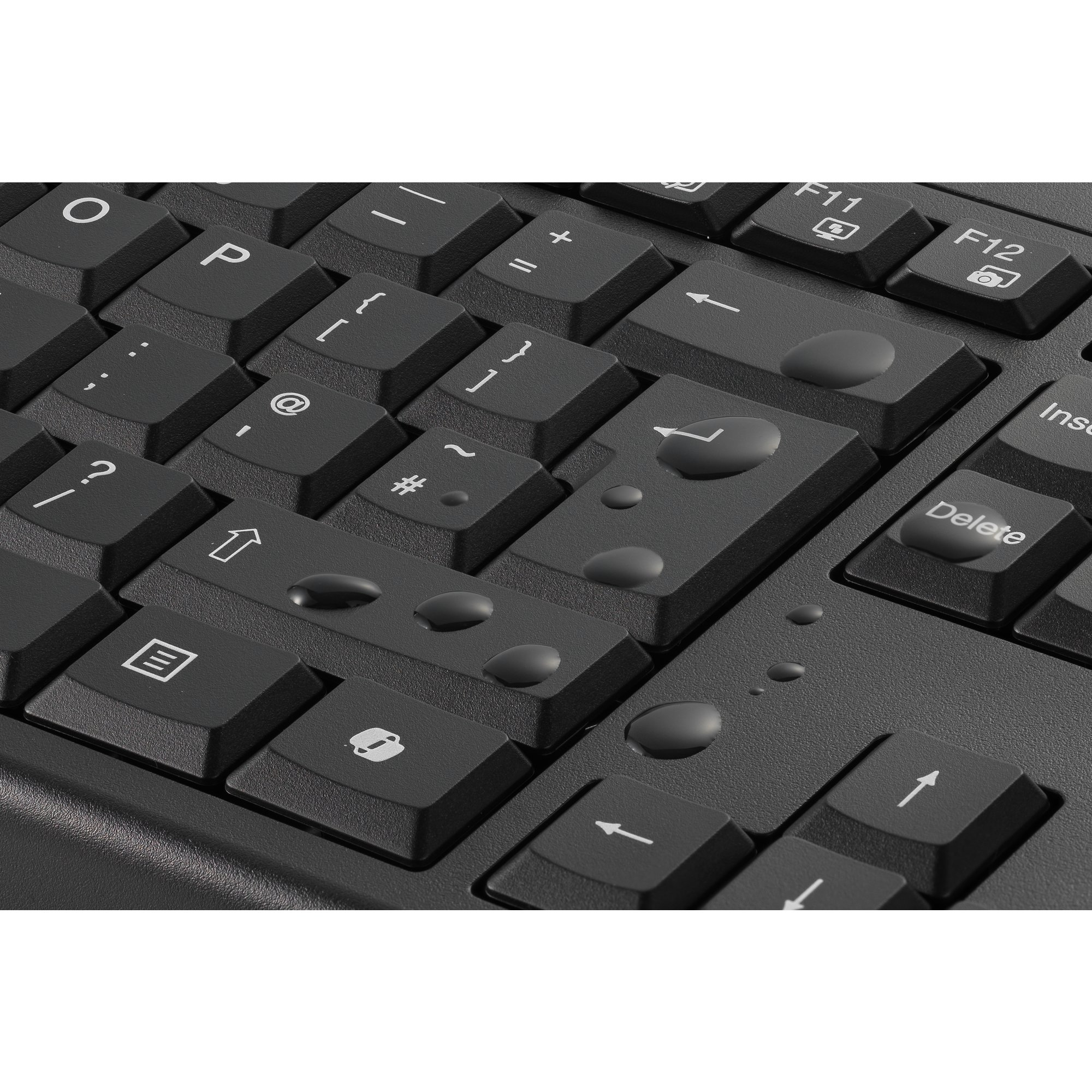 KENSINGTON Kit de Clavier et Souris KM270 EQ Sans Fil, 500mAh, Résistant aux Liquides