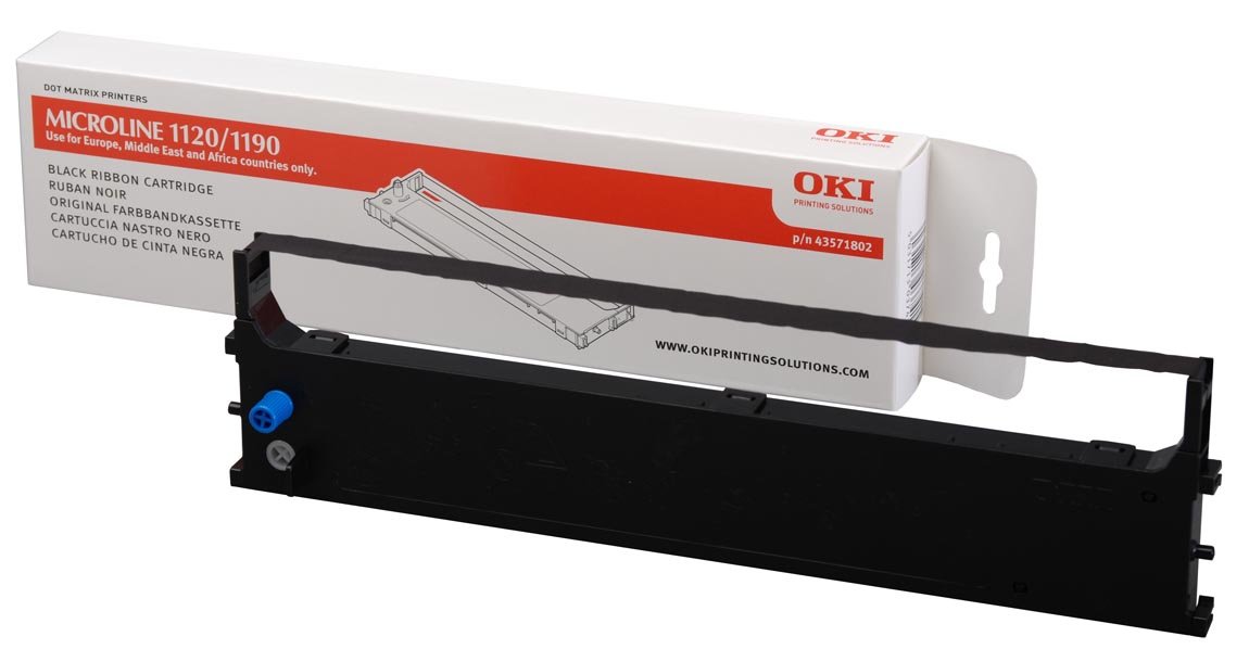 Oki MICROLINE 1120, 1190 ruban encreur noir 4.000.000 caractères pack de 1