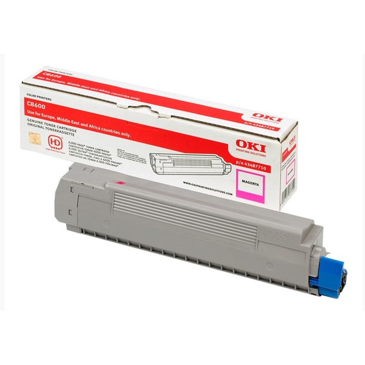 Oki Modèle du produit : Toner/Magenta 6000sh f C8600
