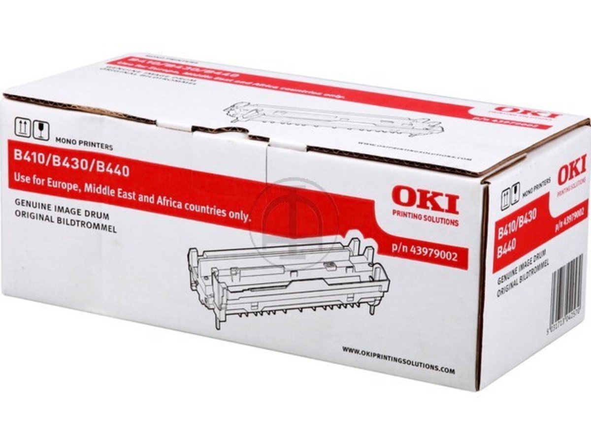 Oki B410, B430, B440 tambour noir 19.800 pages