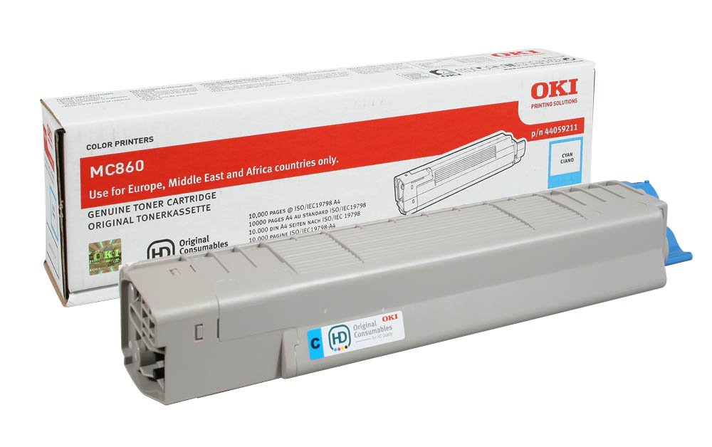 Oki Toner/cyan 10000sh f MC860