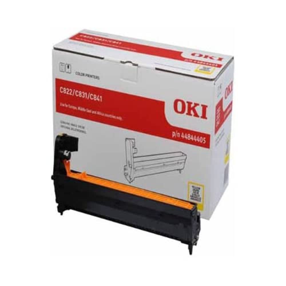 Oki C822 tambour jaune capacité standard 30.000 pages pack de 1 C822/C831/C841 series