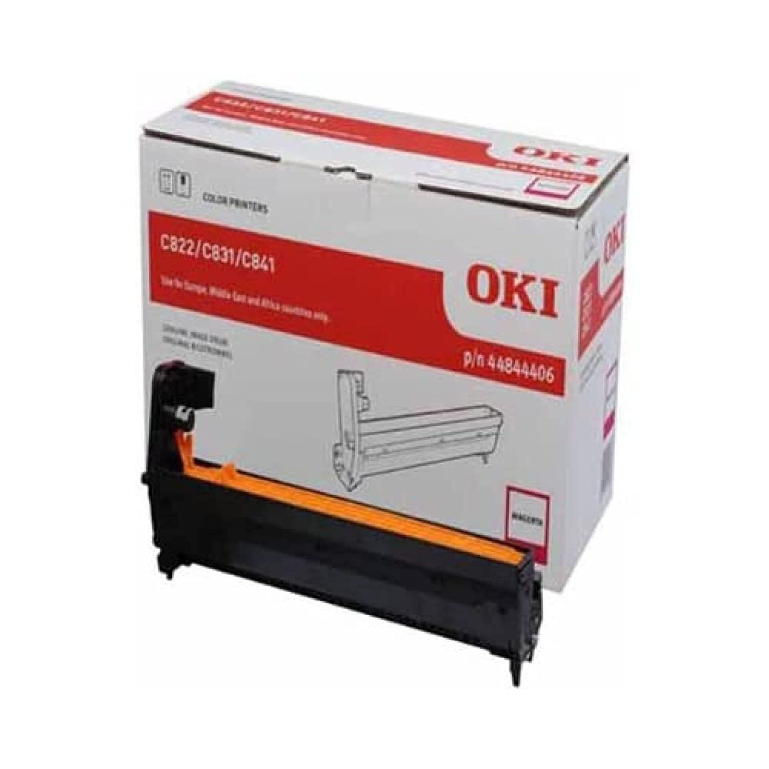 Oki C822 tambour magenta capacité standard 30.000 pages pack de 1 C822/C831/C841 series
