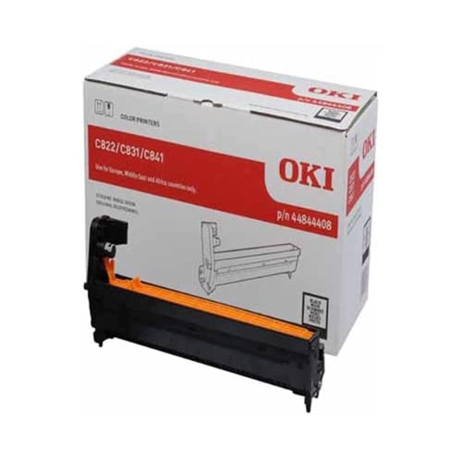 Oki C822 tambour noir capacité standard 30.000 pages pack de 1 C822/C831/C841 series