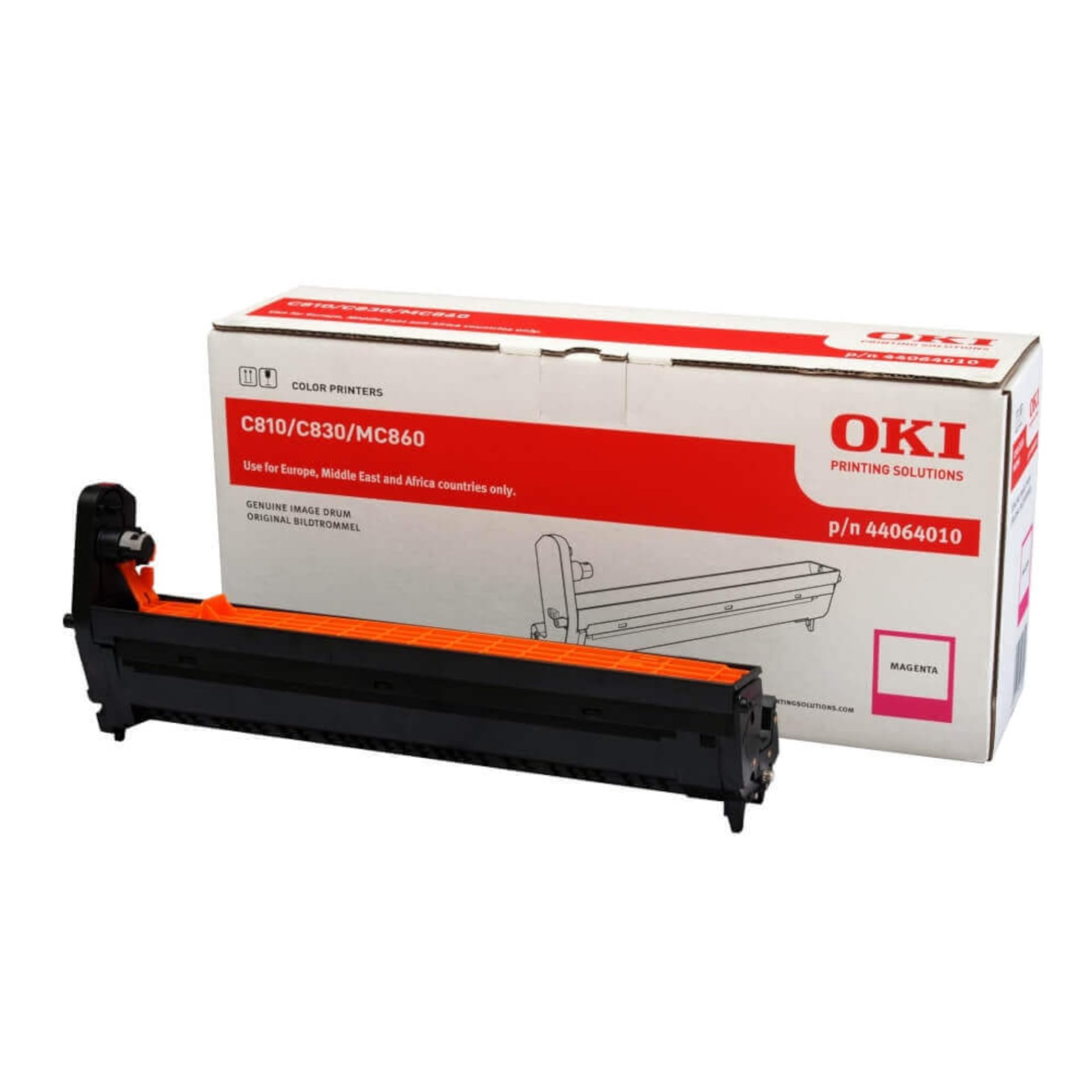 Oki MC853/873 magenta drum