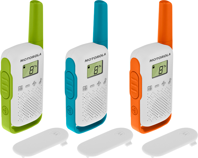 Motorola Lot de 3 Talkie Walkie TalkAbout T42