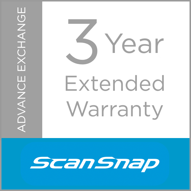 Ricoh Scanner Service Program 3 Year Extended Warranty for Fujitsu Mobile Scanners
