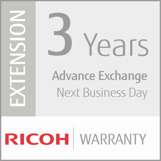 Ricoh Scanner Service Program 3 Year Extended Warranty for Fujitsu Network Scanners