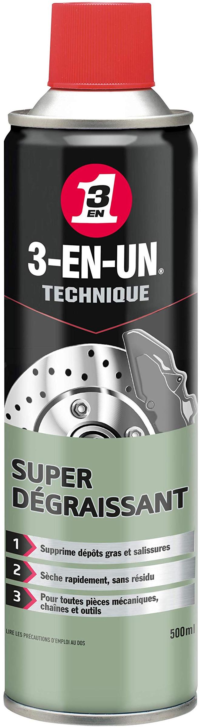 3-EN-1 Modèle : 3-EN-UN TECHNIQUE 500 ml