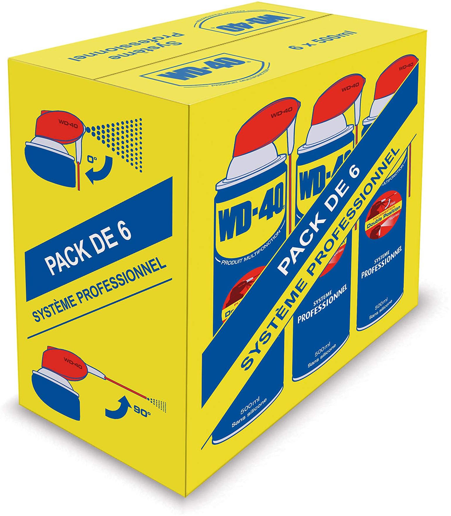 WD-40 Lubrifiant multifonction Spray Double Position 200 ml