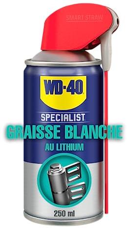 WD-40 Graisse Blanche au Lithium Specialist 250ml