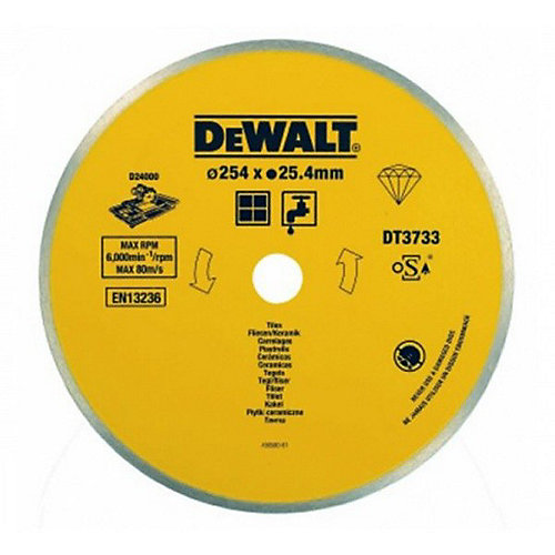 DeWalt DT3733 Lame de scie à carrelage