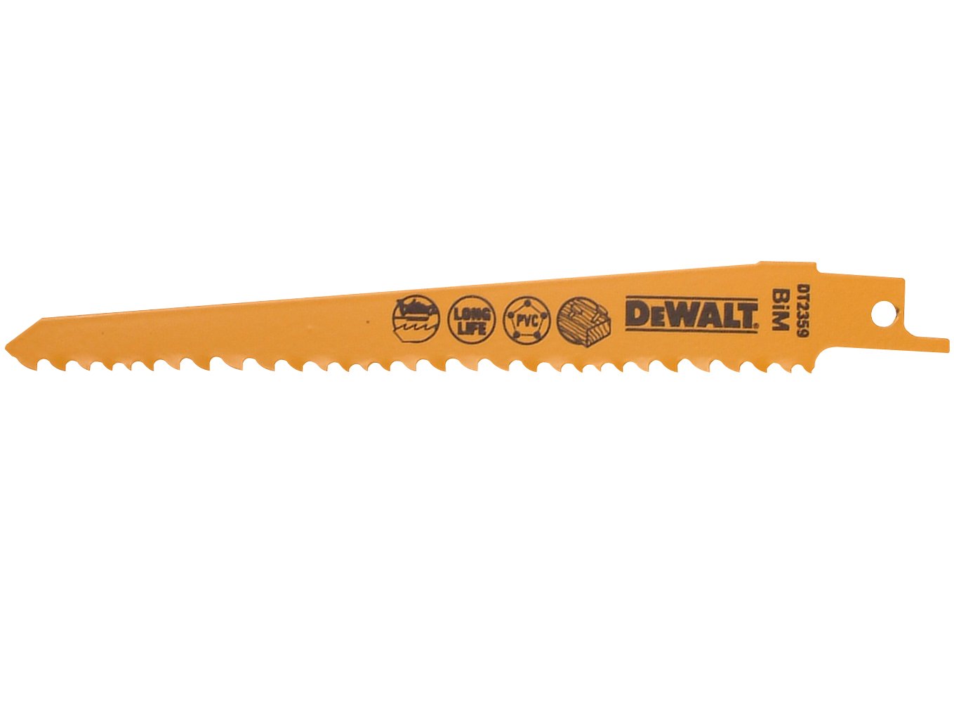 DeWalt DEWALT Saebelsaegeblatt BIM Holz 152mm 6TPI