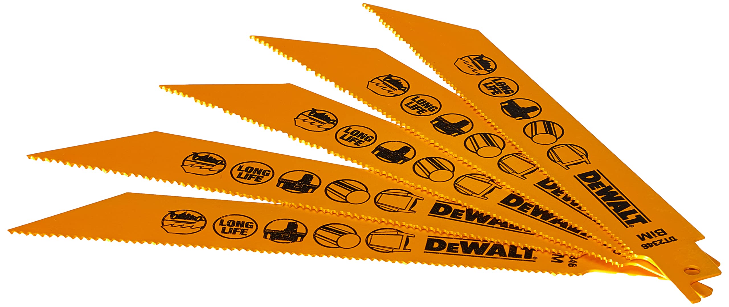 DeWalt DEWALT Saebelsaegeblatt BIM Metall 152mm 5Stk