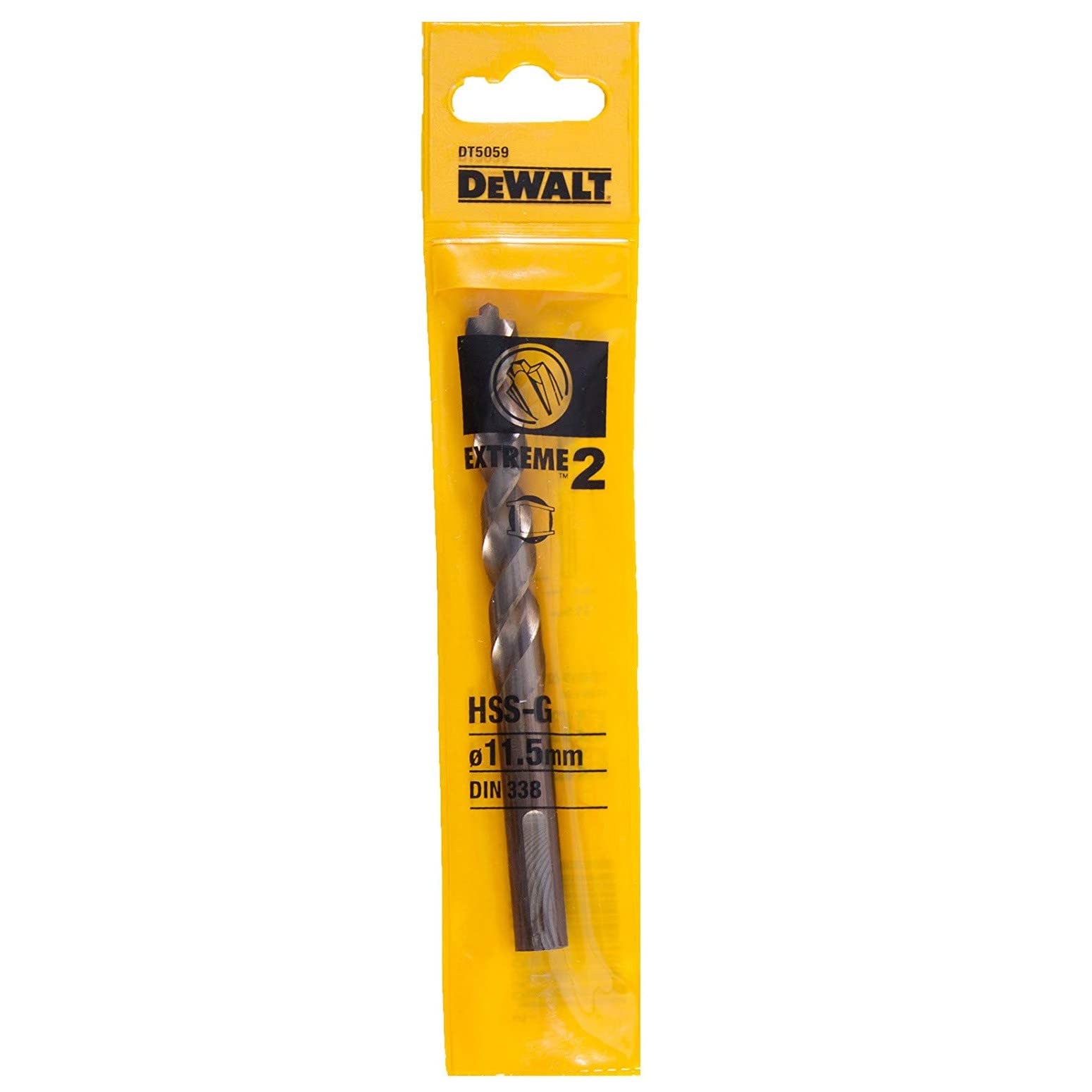 DeWalt DEWALT Metallbohrer HSS-G 11,5x142x91mm