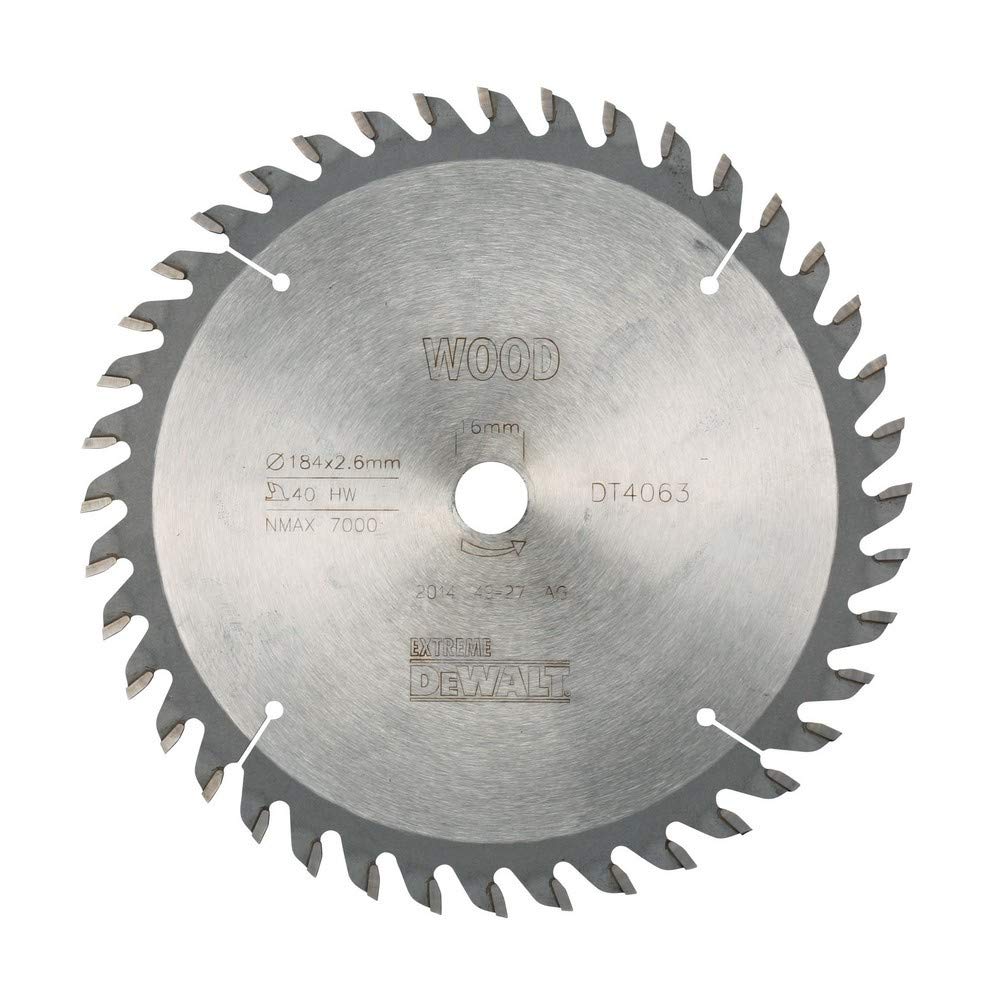 DeWalt DEWALT Kreissaegeblatt Handkr. 184/16mm 40WZ