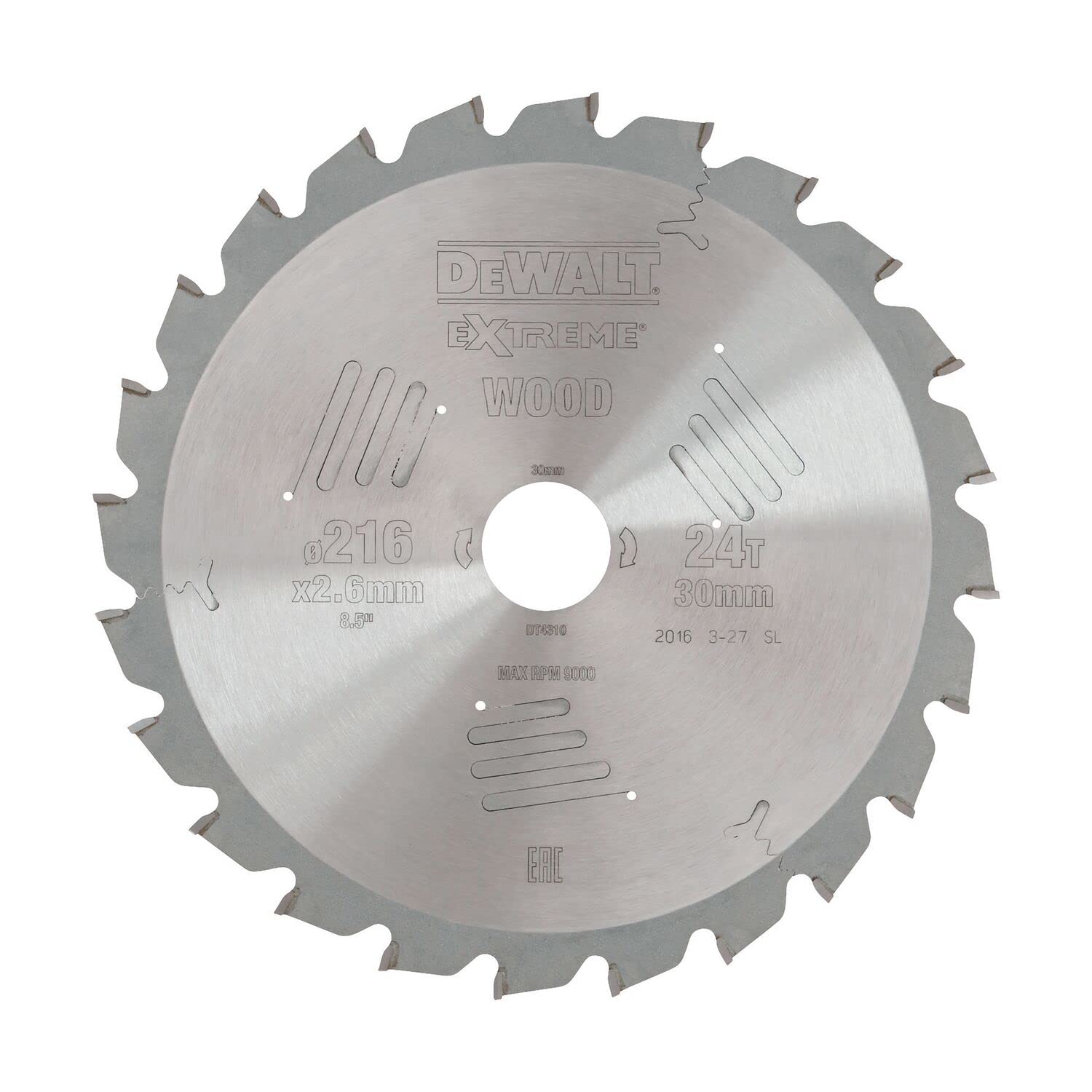 DeWalt DEWALT Kreissaegeblatt stat. 216/30mm 24WZ