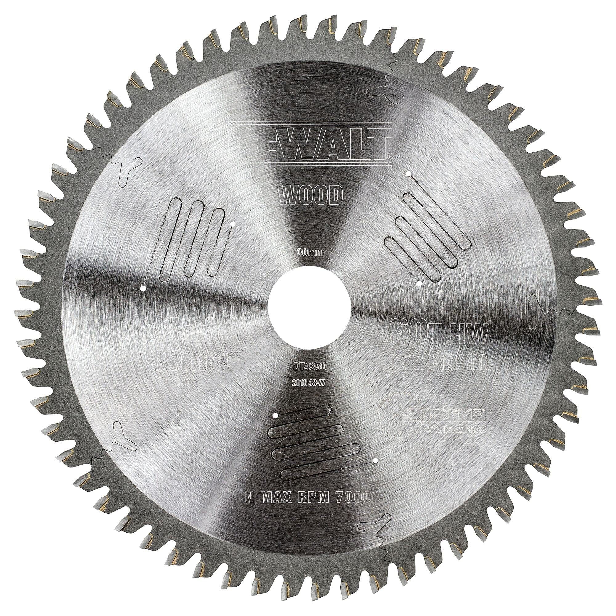 DeWalt DEWALT Kreissaegeblatt stat. 216/30mm 60WZ
