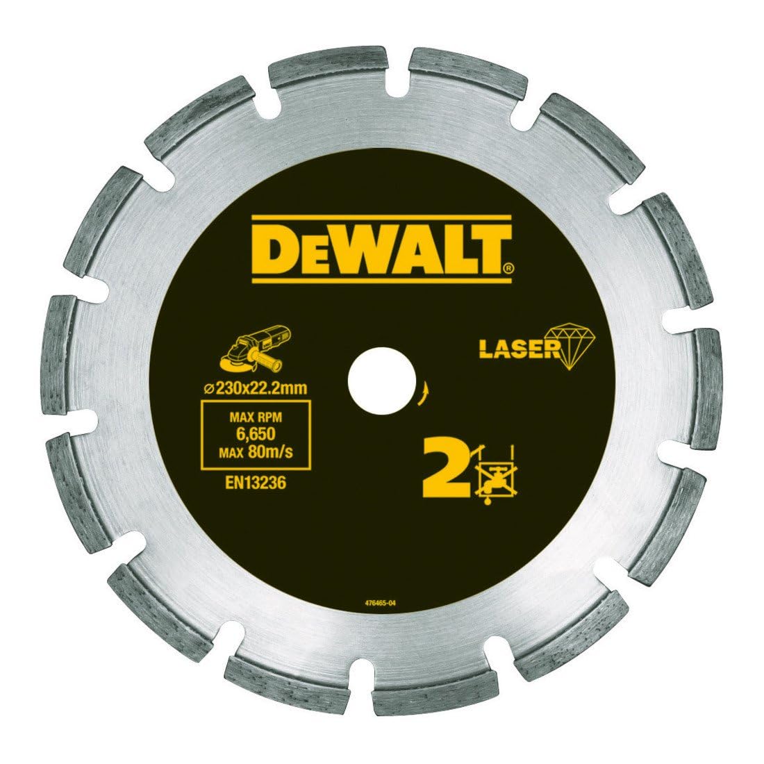 DeWalt Disque à tronçonner diamant LaserHP2 DT3773