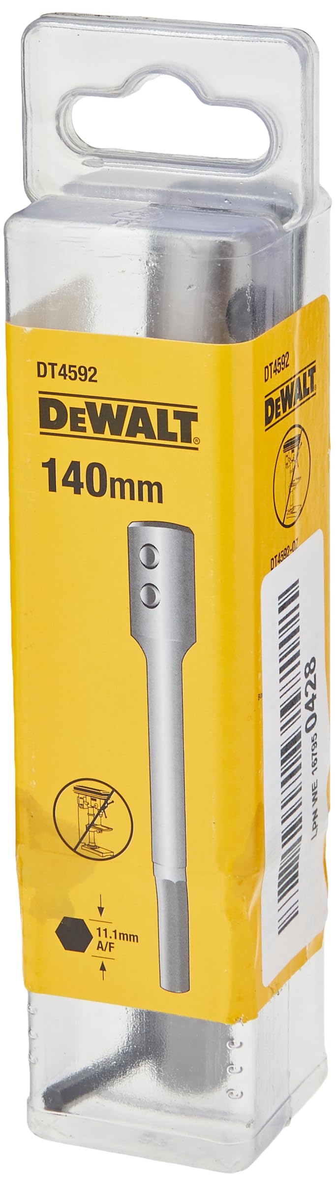 DeWalt DEWALT Verlaengerung 140mm fuer Rapidbohrer
