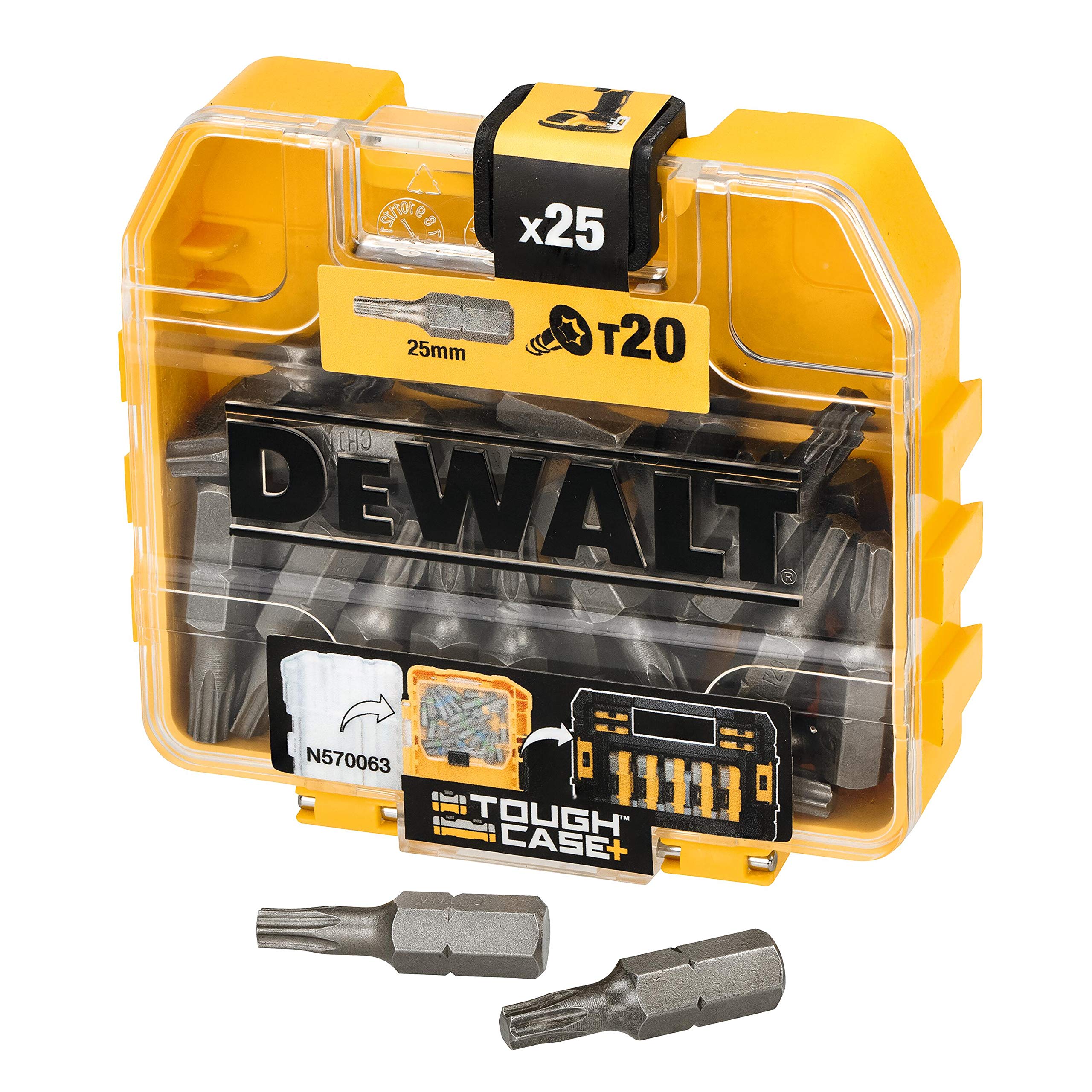 DeWalt DEWALT Display 20 x DT7961 Box 25xT20 25mm