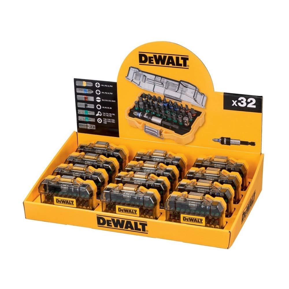 DeWalt DEWALT Thekendisplay Schrauber-Bits 12xDT7969