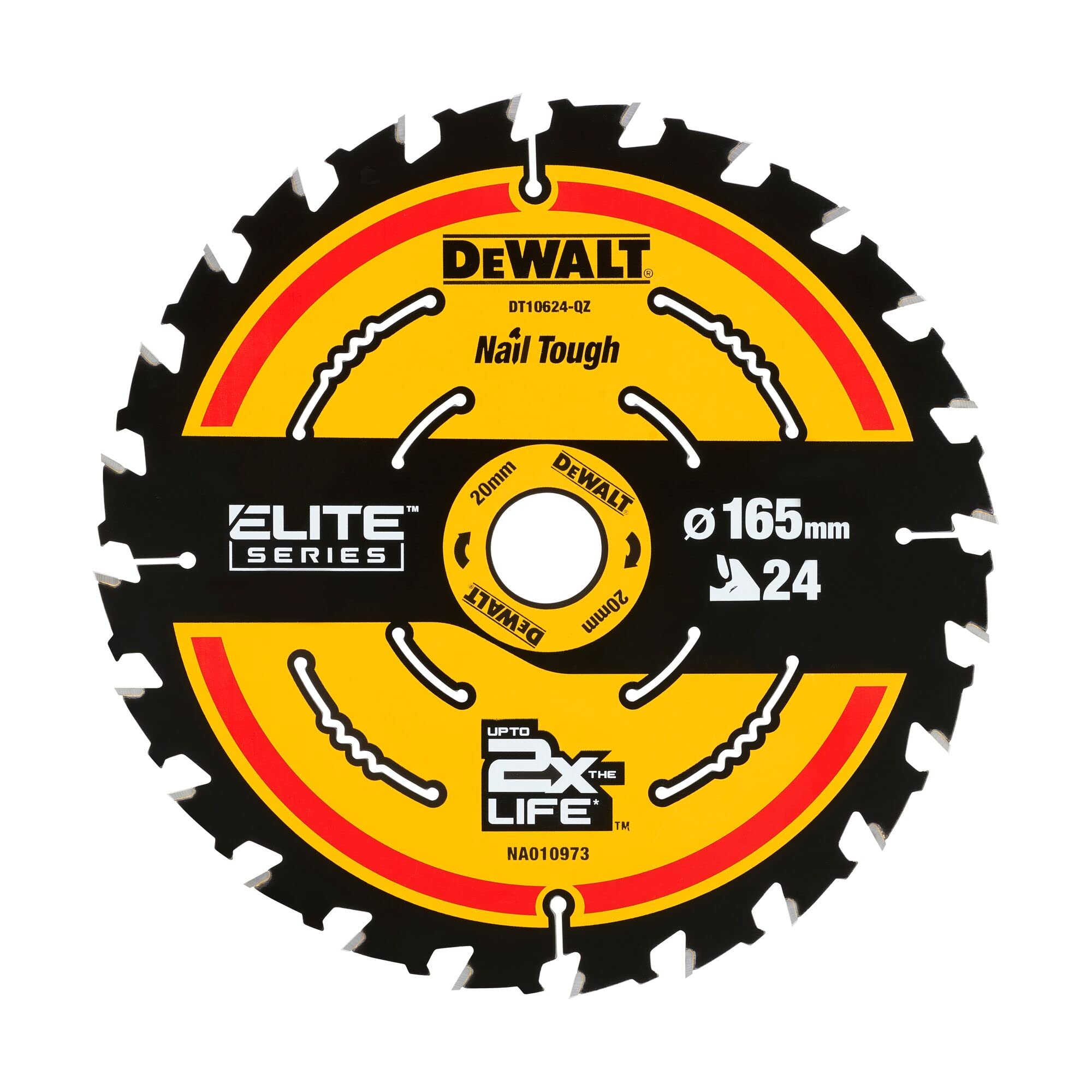 DeWalt DEWALT ELITE Kreissaegeblaett. 165/20 mm 24WZ