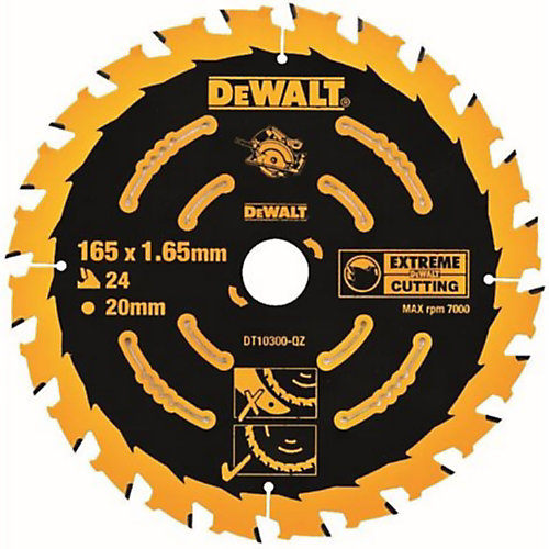 DeWalt Lame scie circulaire TCT 165 x20 36T Extreme