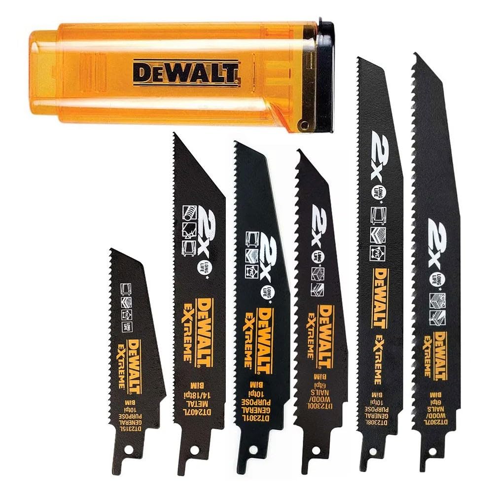 DeWalt DEWALT Saebelsaegeblatt-Set 6-tlg