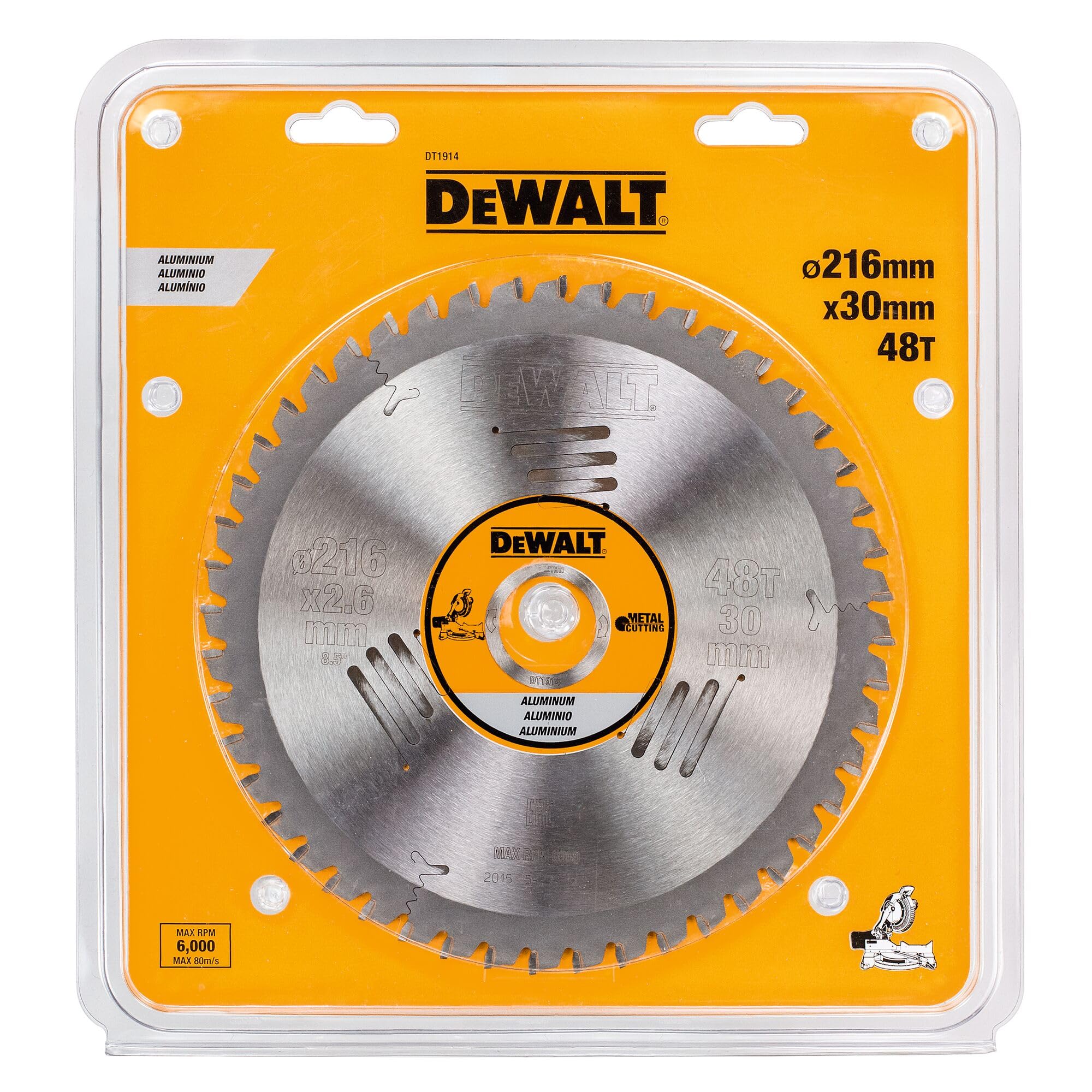 DeWalt DEWALT Kreissaegeblatt stat. 216/30mm 48TFZ