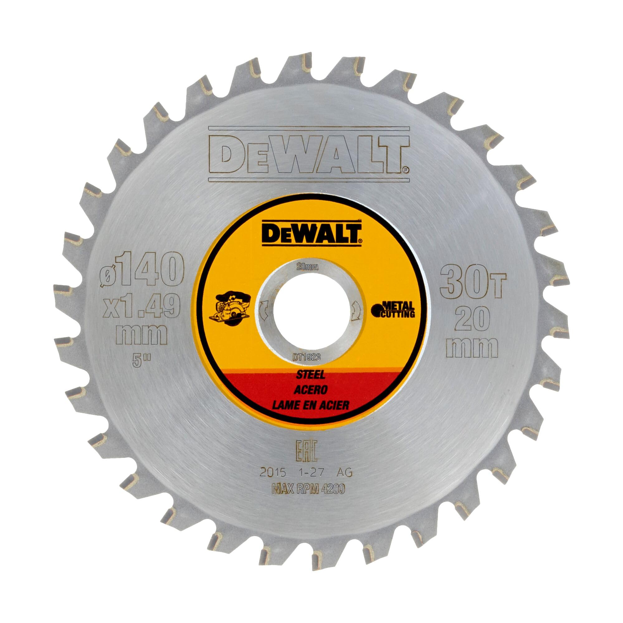 DeWalt DEWALT Kreissaegeblatt Akku 140/20mm 30TFZ